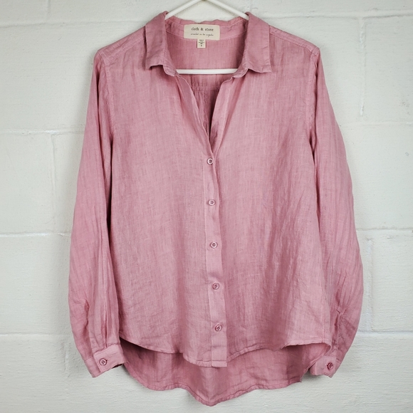Anthropologie Tops - Cloth & Stone Linen Shirt, Size S